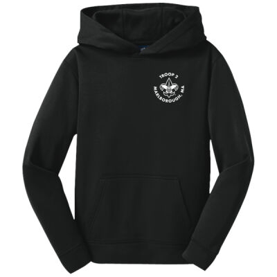 Troop 2 - Youth Sport Wick ® Fleece Hooded Pullover Thumbnail