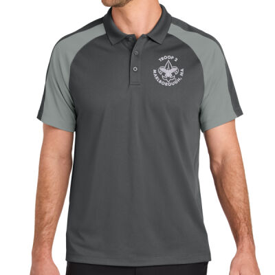 TROOP 2 - Wearever Performance Pique Colorblock Polo Thumbnail